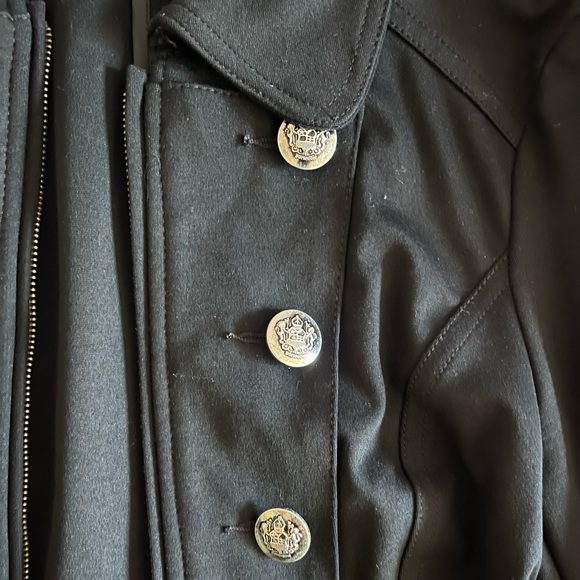 INC Zippered Military Jacket - Picture 3 of 4
